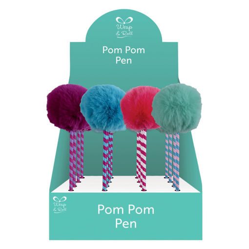 Picture of FANCY PEN BRIGHT POMPOM